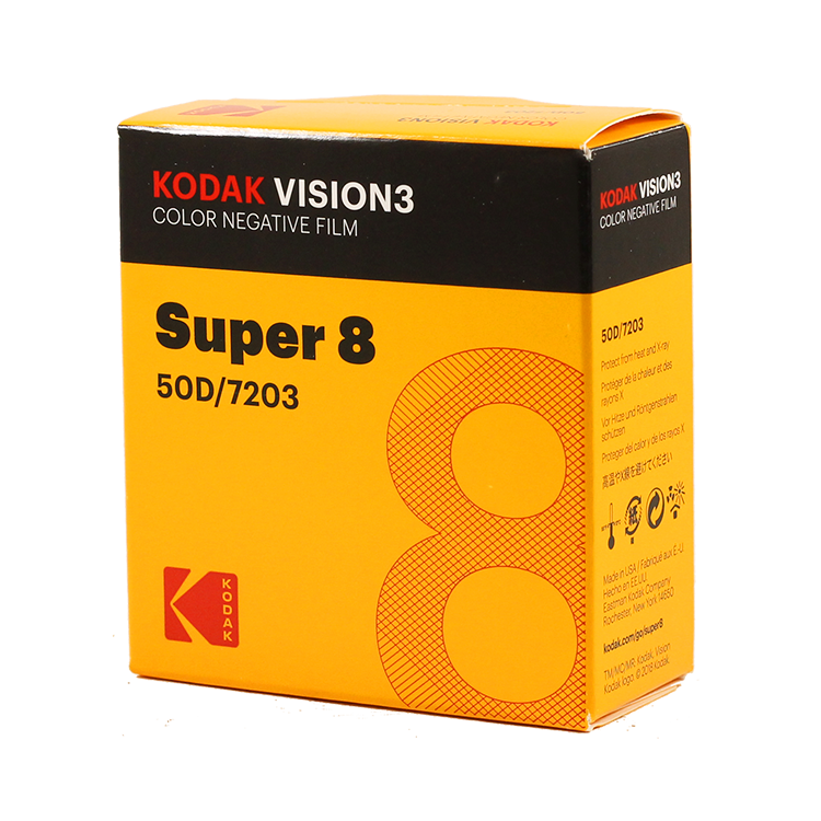 PELLICULE KODAK VISION3 50D 7203 SUPER 8