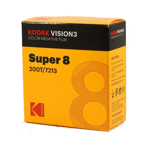 PELLICULE KODAK VISION3 200 T SUPER 8