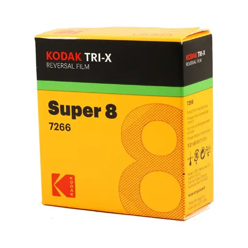PELLICULE KODAK TRI-X REVERSAL 7266 SUPER 8