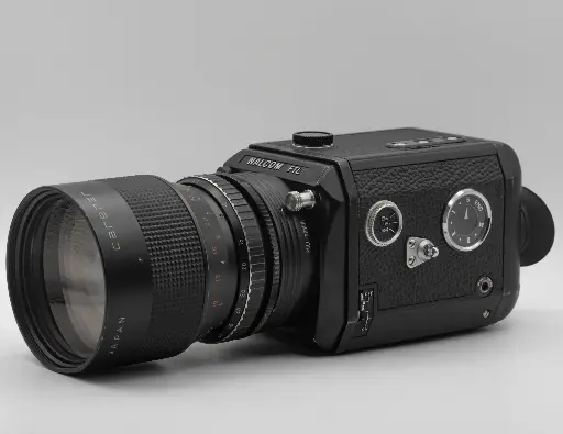 [11314] Nalcom FTL 1000 Synchro Zoom V1 + Objectif Zoom Carenar 6.5 ~ 65mm